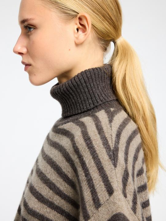 Image du produit Selected Femme Pull à col roulé en tricot (XL)