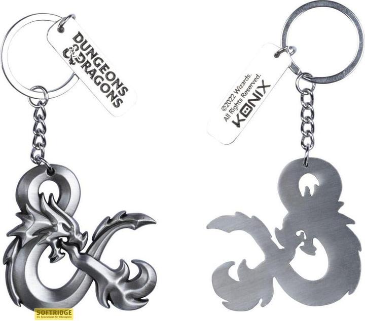 Image du produit Konix Dungeons & Dragons porte-clés 3D Logo
