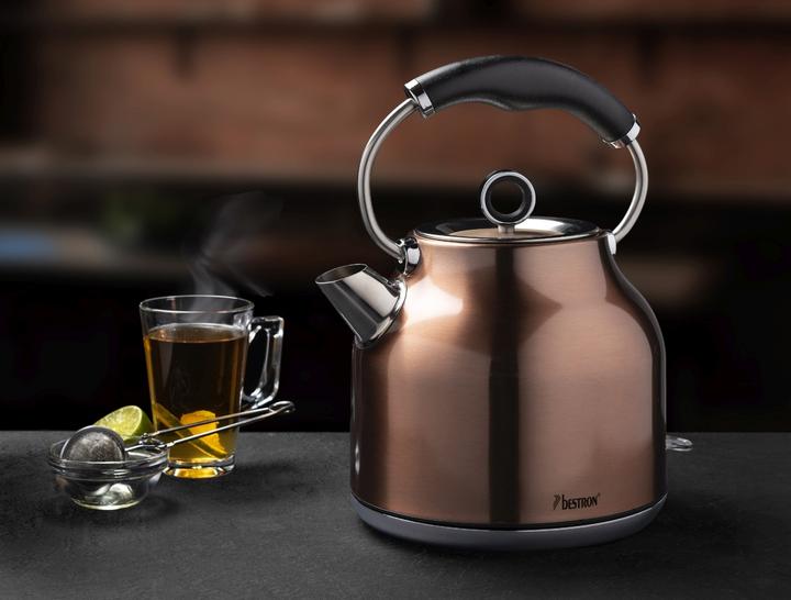 Image du produit Bestron AWK2200CO Bouilloire en cuivre (1.70 l)