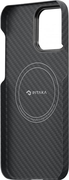 Actual product image Pitaka MagEz Case 3 1500D iPhone 14 Pro Max Black/Grey Twill (Apple iPhone 14 Pro Max)