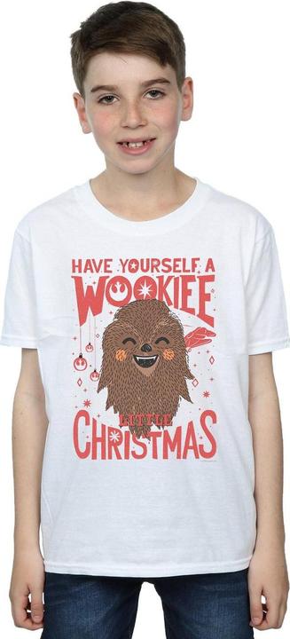 Image du produit Star Wars - T-shirt WOOKIEE LITTLE CHRISTMAS - Garçon (140, 146)