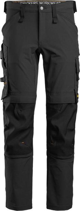 Snickers Workwear Snickers Werkbroek 6371 Staal Grijs - Zwart (5804) Maat 048 (48)