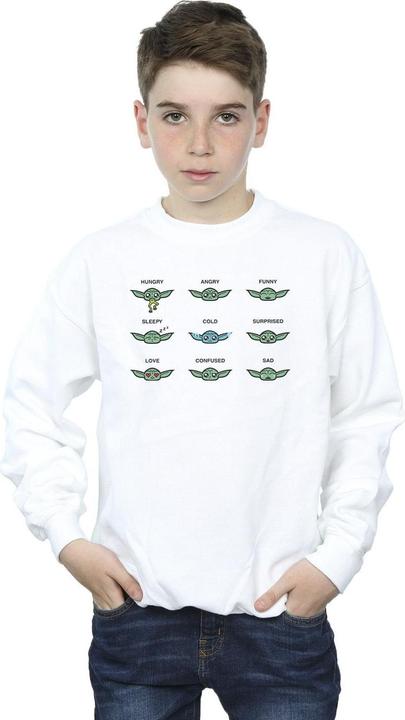 Produktbild Star Wars Mandalorian Grogu Mood Sweatshirt Jungen (104)