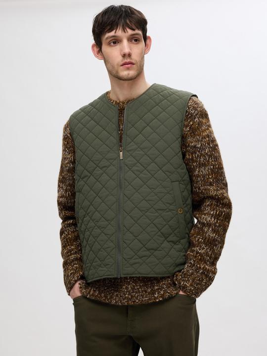 Actual product image Selected Homme Quilted Quilted Vest (S)