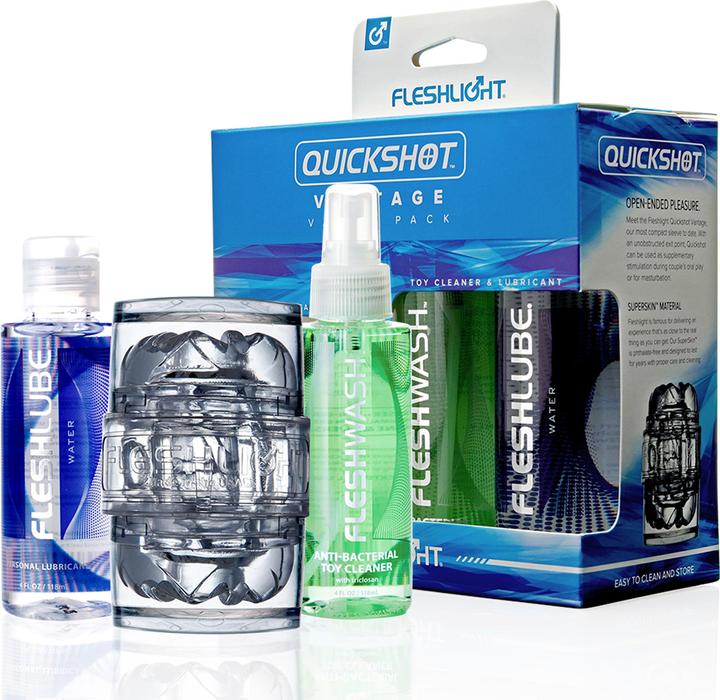 Actual product image Fleshlight Quickshot Vantage Combo