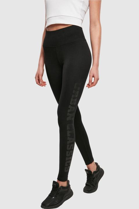 Image du produit Urban Classics Ladies High Waist Branded Leggings (S)