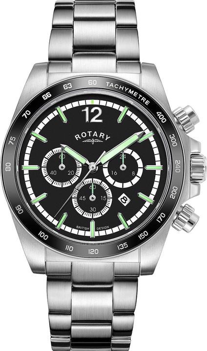 Produktbild Rotary GB05440/04 Henley Chronograph 41mm 10ATM (Chronograph, 41 mm)