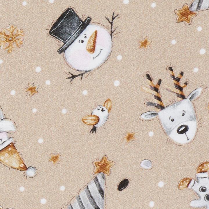 Actual product image VBS Cotton fabric "Christmas motifs", 140 cm wide, by the metre