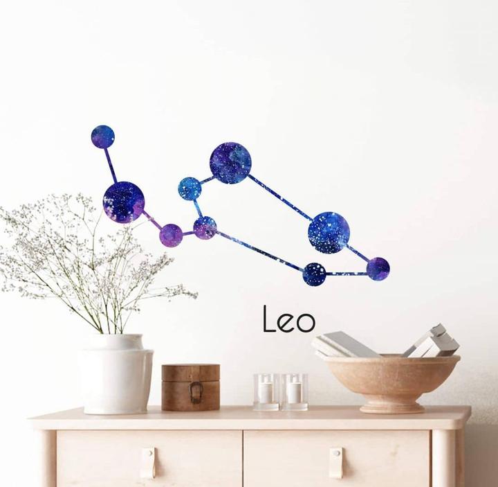 Actual product image Trenddeko Constellation Leo - Leo (90 x 48 cm)