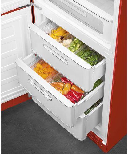 Actual product image Smeg Fridge-freezer FAB32LRD5 Red, Left (331 l)
