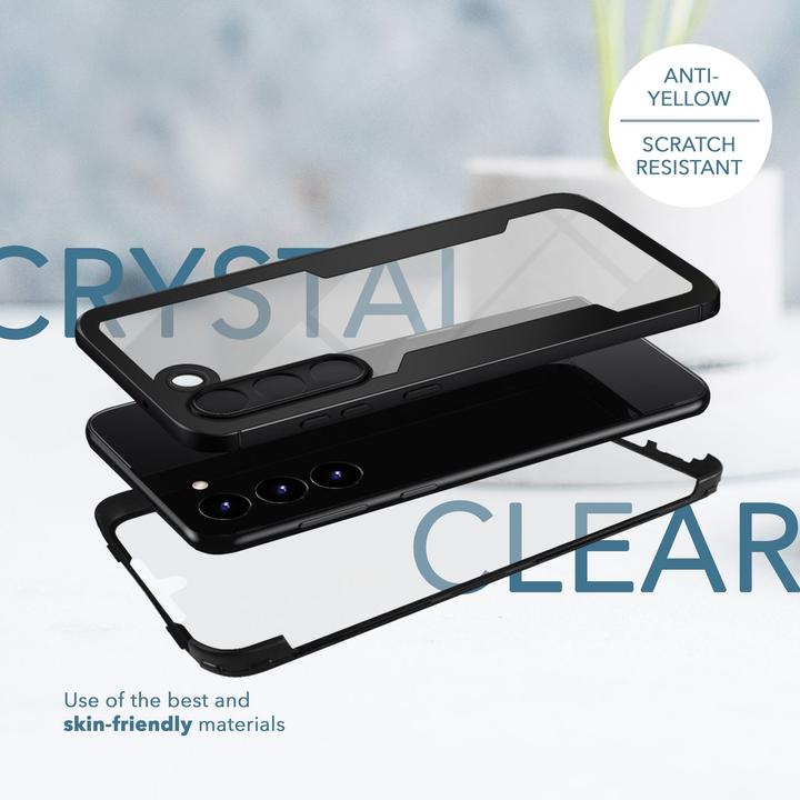 Immagine prodotto Nalia Busta ibrida trasparente a 360 gradi (Samsung Galaxy S23+)