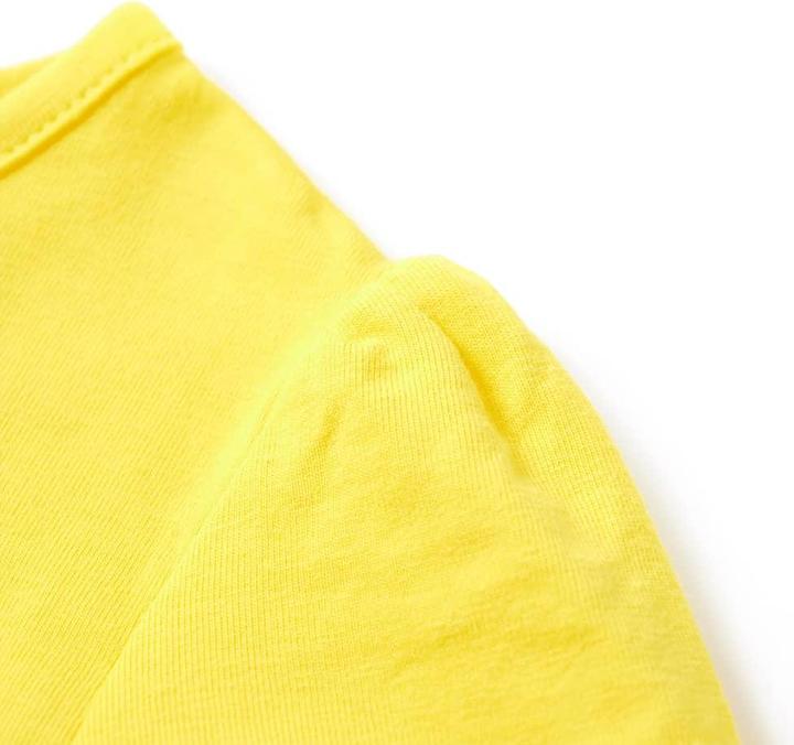 Immagine prodotto VidaXL Maglietta da bambino giallo 140,Materiale: 95 % cotone. 5 (140)