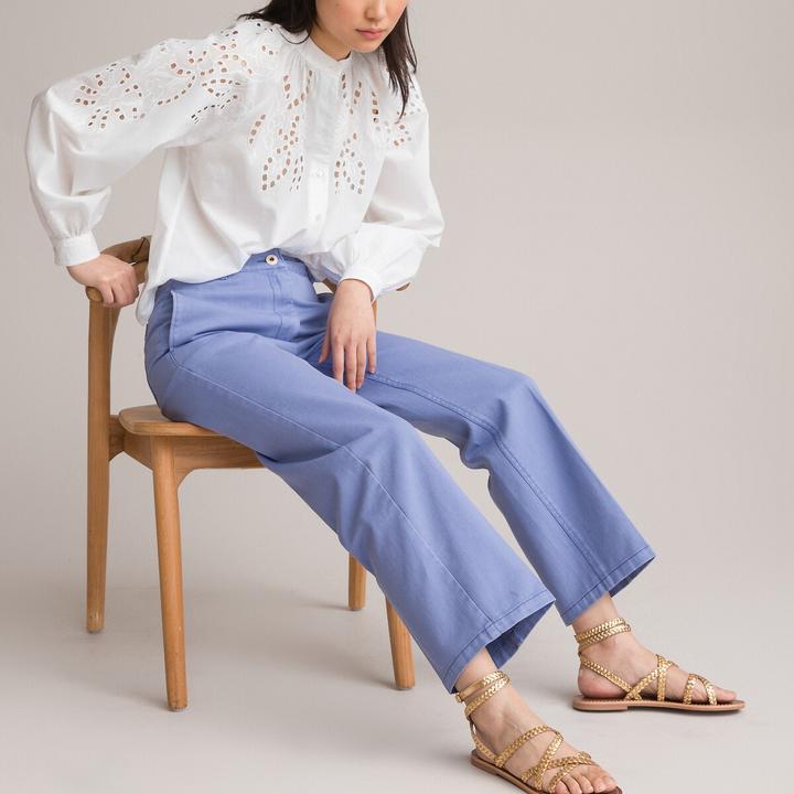 Produktbild La Redoute Collections Geflochtene Sandalen Signature aus Leder (38)