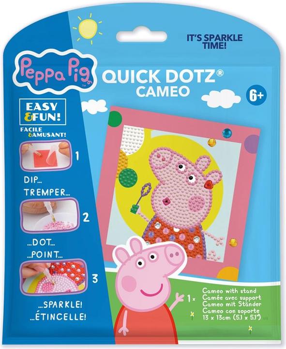 Image du produit Diamond Dotz Diamond Painting Peppa Pig bulles de savon