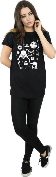 Produktbild Star Wars Christmas Decorations TShirt (XL)