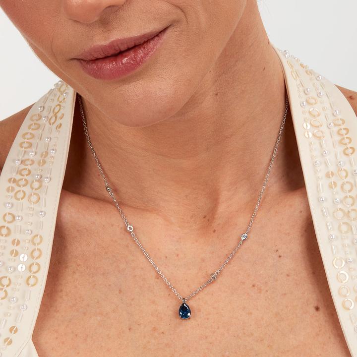 Produktbild Morellato Elegant silver necklace with zircons Tesori SAIW191 (Silber 925)