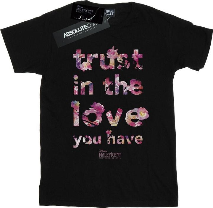 Actual product image Disney Mens Maleficent Mistress Of Evil Trust In The Love T-Shirt (XL)