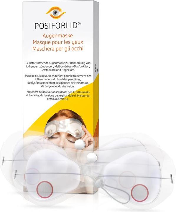 Actual product image Ursapharm POSIFORLID eye mask 2 pcs (535.35 ml)