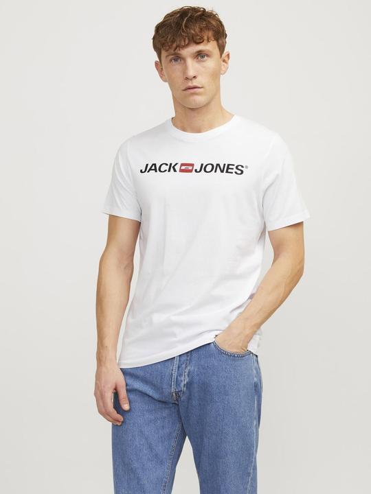 Actual product image Jack & Jones Jjecorp Logo Tee Ss Crew Neck 3pk Mp (XS)