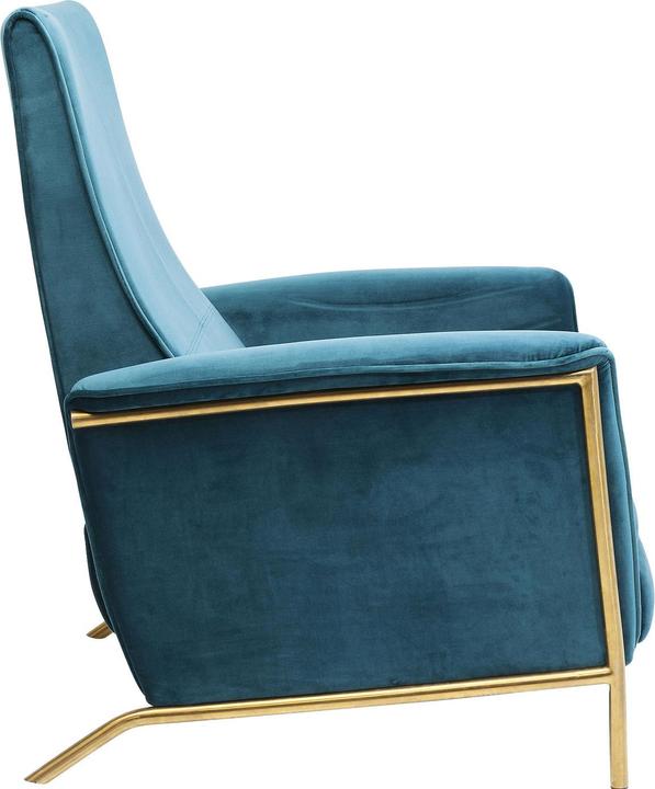 Immagine prodotto Kare Design Sedia relax Lazy Velvet Blue