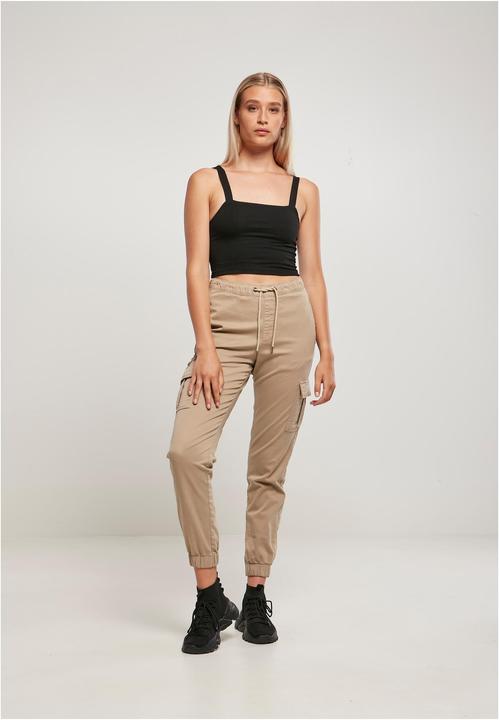 Actual product image Urban Classics Ladies High Waist Cargo Comfort Jogging Pants - 16932 (XL)