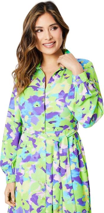Actual product image Principles Womens/Ladies Abstract Floral Belt Shirt Dress (40 D)