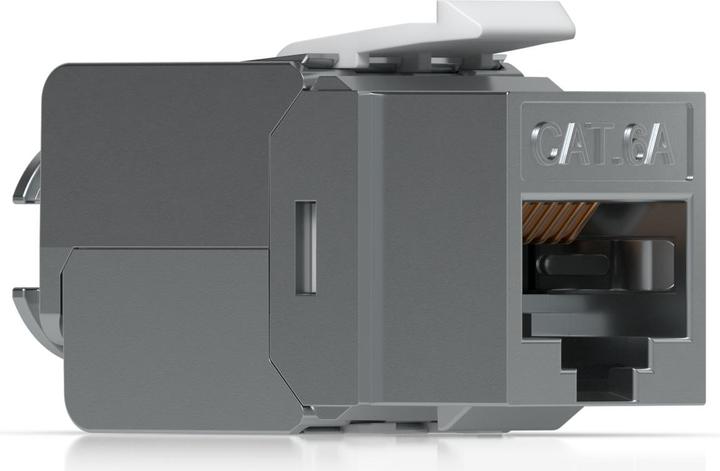 Actual product image Ubiquiti Cat.6a Keystone-Modul, 12er-Pack (werkzeugfrei) (Keystone module)