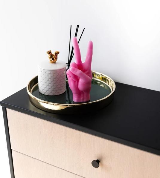 Actual product image Candle Hand Victory (1 pcs.)