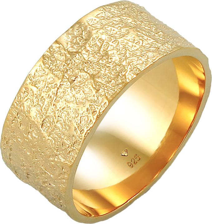 Immagine prodotto Kuzzoi Anello Uomo Anello a fascia Struttura organica Argento 925 (58, 925 Argento)
