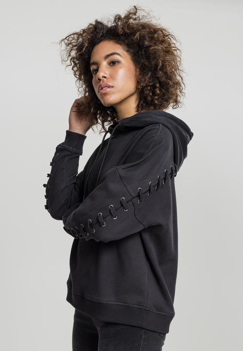 Immagine prodotto Urban Classics Felpa con cappuccio da donna allacciata (XS)