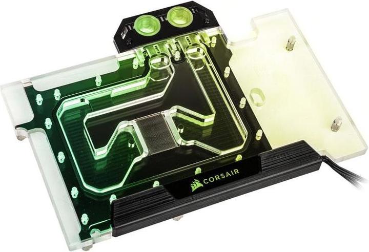 Actual product image Corsair Hydro X Series XG5 RGB 3090 Ti FE GPU Water Block - Acrylic + Nickel