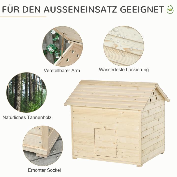 Produktbild PawHut Entenstall schütz vor Wind und Wetter