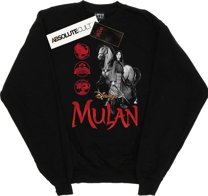 Actual product image Disney Boys Mulan Movie Horse Pose Sweatshirt (104)