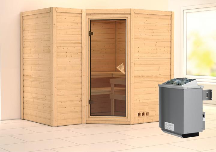 Produktbild Karibu Sahib 2 ohne Dachkranz (9 KW interne Steuerung)