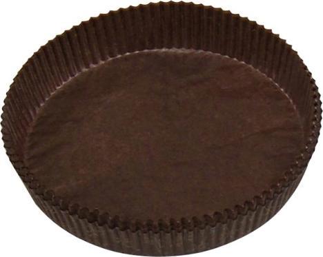 Produktbild Antalis Backform Nr.200 Pergament braun Ø145x30mm mazarin 1000pcs/pk - (1000 pcs.)