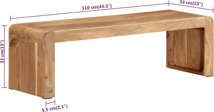 Image du produit VidaXL Analia (110 x 33 x 33 cm)