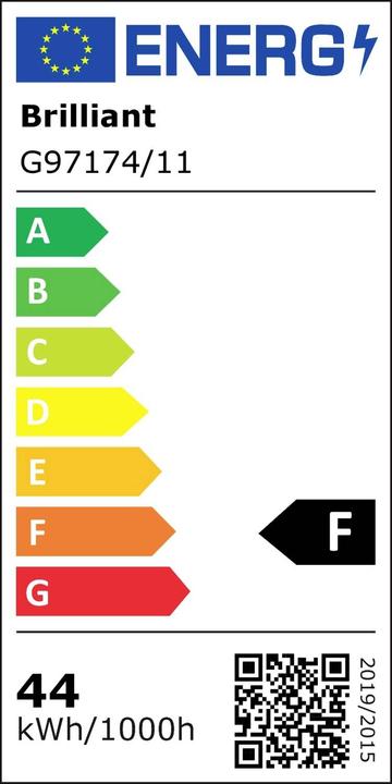 Energie-Label Brilliant Circon LED (5200 lm)