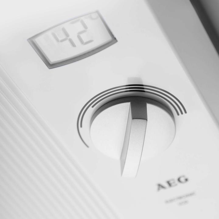 Image du produit AEG Haustechnik DDLE LCD 18/21/24 kW Chauffe-eau instantané électronique, sélection de la température au degré près