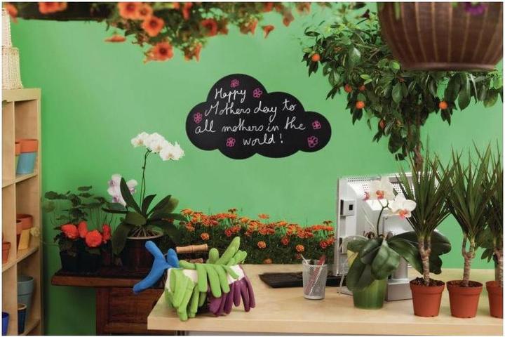 Actual product image Securit Silhouette Klett Wolke (Blackboard, 29 x 48 cm)