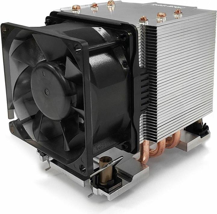 Dynatron N6 Raffreddatore per CPU Intel 3U 4189-4-5 P4-P5 o P+ con alette in alluminio e heat pipe Attivo (110 mm)