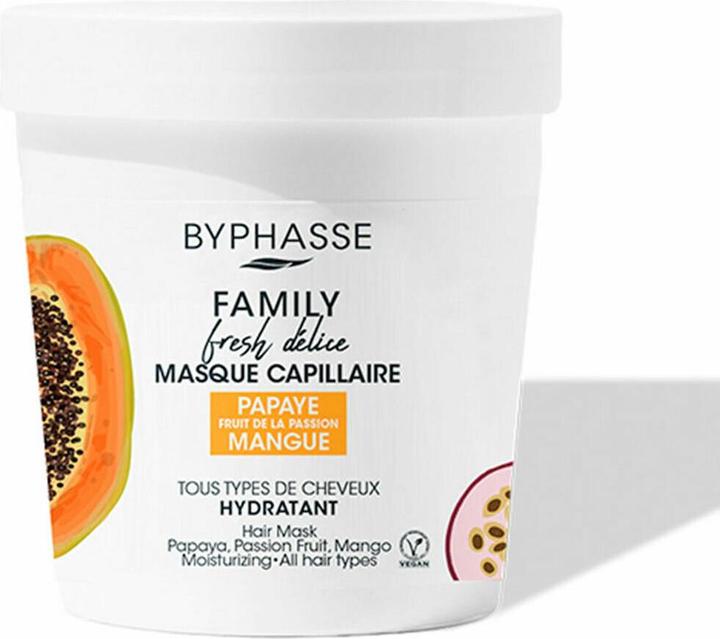 Immagine prodotto Byphasse FAMILY FRESH DELICE mascarilla todo tipo de cabello 250 ml (250 ml)