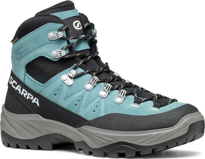 Aqua blue, Light grey