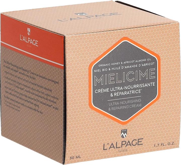 Image du produit L'Alpage Suisse L'ALPAGE Mielicime Crème ultra-nourrissante & réparatrice, 50 ml (50 ml, Crème 24h)