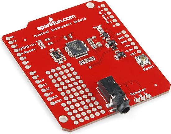 Immagine prodotto SparkFun Scudo per strumenti musicali (Riparo)