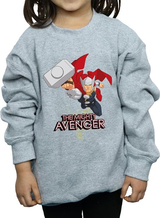 Image du produit - Sweat THOR THE MIGHTY AVENGER - Fille (116)