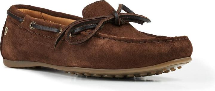 Actual product image Moretta Womens/Ladies Sofia Suede Moccasins (38)