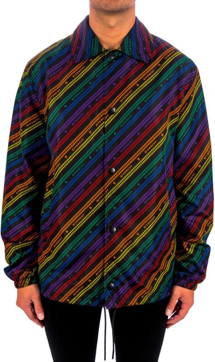 Actual product image Givenchy Rainbow Chain Nylon Jacket (50)