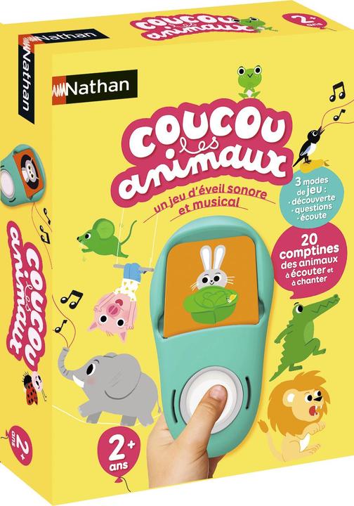Immagine prodotto Nathan Coucou Les Animaux (Fr) (Francese)
