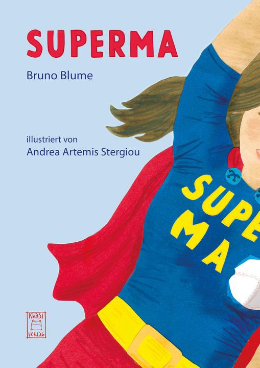 Actual product image Superma (German, Bruno Flower, Andrea Artemis Stergiou, Hannah Sanguinetti, 2023)