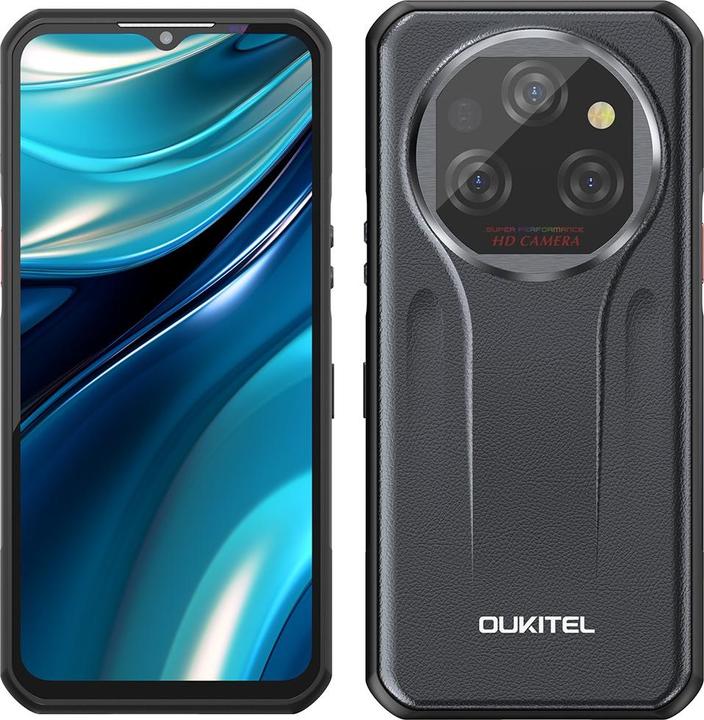 Image du produit Oukitel WP39 5G (6.6" - NFC - 11 000 mAh - 256 Go, 6 Go RAM) Noir (256 Go, Gris, 6.60", 64 Mpx)